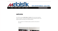 Desktop Screenshot of metalstik.com